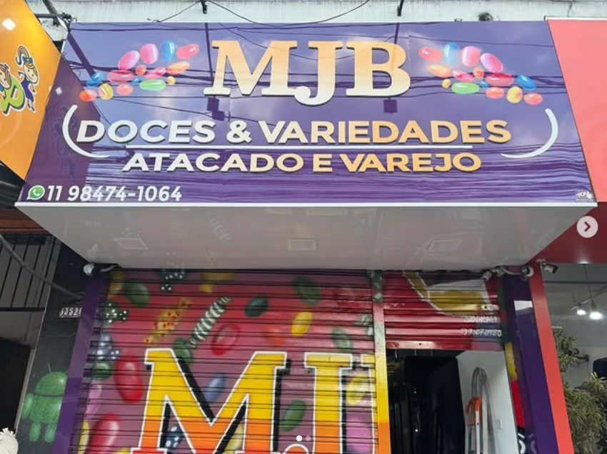Projeto MJB Doces & Variedades - Fachadas